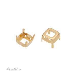 4480 Оправа для ювелирного кристалла Imperial FS 8 мм, золото