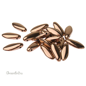Glass Daggers 5x12mm, Bronze, 1 шт. (#B23980)