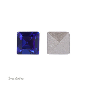 Swarovski 4428 Квадрат 4 мм, величественный синий (#296), 1 шт.