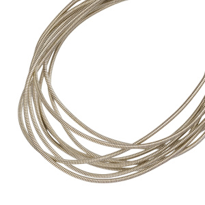 Канитель жесткая 1 мм, приглушенное золото (EMBGW07165B)