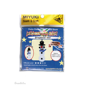 Новогодний набор MIYUKI "Снеговик" #42