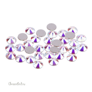 2088 Кристалл холодной фиксации Rose Flatback SS12 – Crystal Aurore Boreale (#001AB), уп. 36шт. 2088 Кристалл холодной фиксации Rose Flatback SS12 – Crystal Aurore Boreale (#001AB), уп. 36шт.