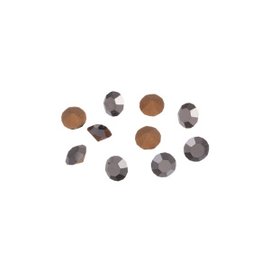 Чешские шатоны 3 мм, гематит, уп. 10 шт. (#SH-CZCH-24)