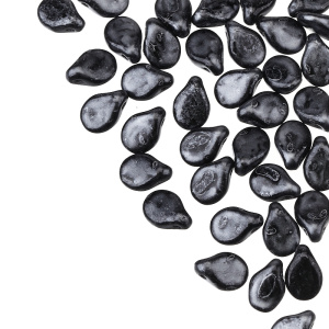 Pip Beads 5x7mm, Jet 56901, 5 гр (#23980/56901)
