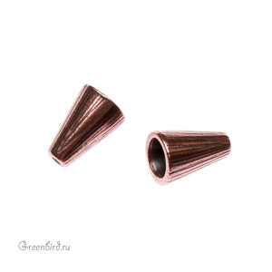 Конус "Радиант", ант. медь, 1 шт. (#TC-5737)