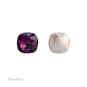 Swarovski 4483 Тонкий Кушон 8 мм, аметист (#204), 1 шт.
