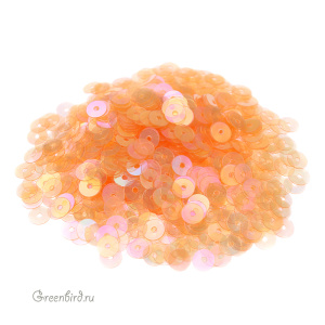 Пайетки 4мм плоские Salmon (#139)