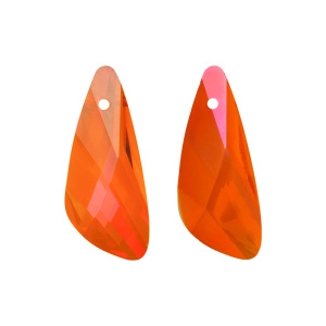 Crystalbird 6690 подвеска Крыло 23 мм, Crystal Astral Pink (#001AP), 1 шт.