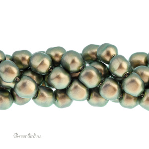 Жемчуг барочный 8 мм #5840 Iridescent Green (#930)