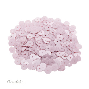 Пайетки 5мм плоские Rosa Antico (#3394)