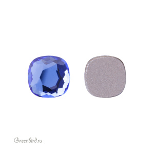 2471 Кристалл холодной фиксации Cushion 7 мм – Sapphire (#206), 1шт.