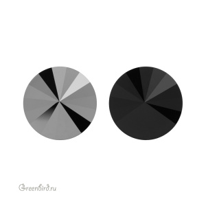 1122 Rivoli SS47 – Jet Hematite (#280HEM)