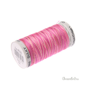 Нить Gutermann для вязания Cotton 12, винтажная роза (#4030)