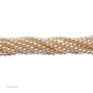 Swarovski 5810 Жемчуг 3 мм, светло-золотой (#539), уп. 50 шт.