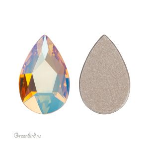 Swarovski 2303 Клеевые стразы Капля 14х9 мм, светлый топаз с мерцанием (#226SHIM), 1 шт.