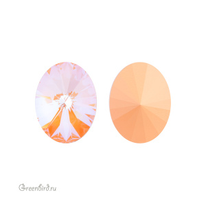 Swarovski 4122 Овал Риволи 14x10,5 мм, персиковый делайт (#001L140D), 1 шт.