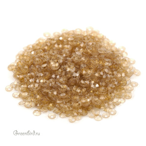 Пайетки 3мм чаша Champagne (#8122)