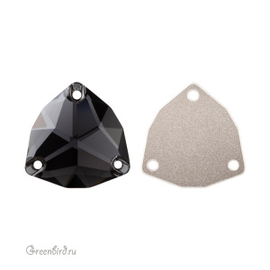 3272 Trilliant Sew-on Stone 20 мм – Graphite (#253) 3272 Trilliant Sew-on Stone 20 мм – Graphite (#253)