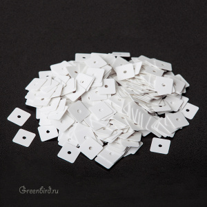 Пайетки Motivo M91 5,5 мм – Bianco (#176W) Пайетки Motivo M91 5,5 мм – Bianco (#176W)