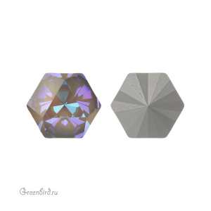 4699 Prismatic Hexagon Fancy Stone 9,4x10,8 мм – Serene Gray DeLite (#001L150D)