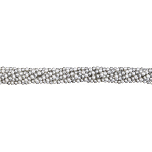 Crystalbird Жемчуг круглый 3 мм, серый микс, нить (#MIX06)