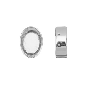 Оправа Crystalbird для 4120 Oval FS 18х13 мм, родий (#CBST-12)