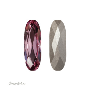 4161 Long Classical Oval 27x9 мм – Light Rose (#223)