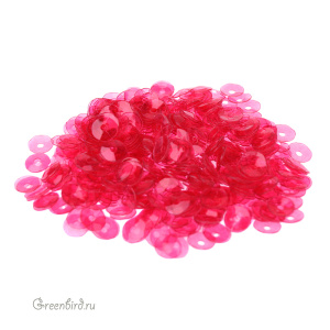 Пайетки 4мм чаша Fucsia (#5132)