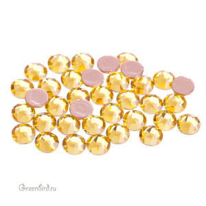 Swarovski 2078 Термостразы круглые SS20, светлый топаз (#226), уп. 36 шт.