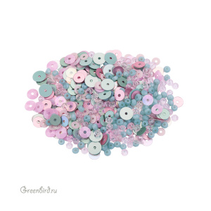 Микс ронделей и пайеток, 4,5 гр (#MIX12)