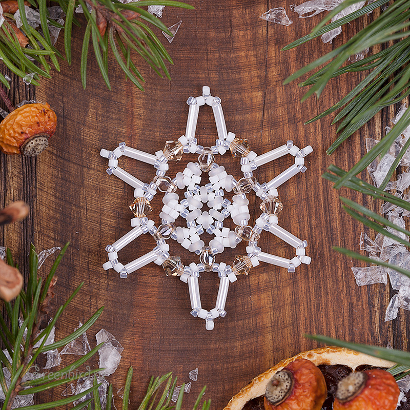 PDF схема Снежинка #19