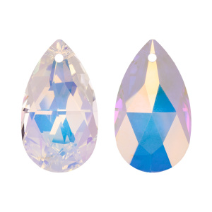 Crystalbird 6106 подвеска Капля 28 мм, Crystal (#001AB), 1 шт.