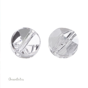 5062 Бусина Round Spike Bead 5,5mm – Crystal (#001)