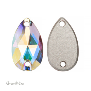 3230 Drop Sew-on Stone 18х10,5 мм – Crystal AB (#001AB)