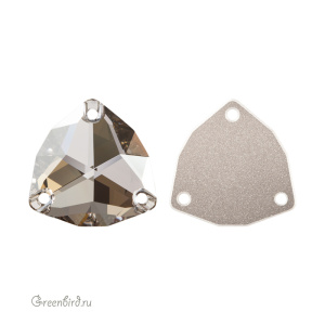 3272 Trilliant Sew-on Stone 20 мм – Silver Shade (#001SSHA) 3272 Trilliant Sew-on Stone 20 мм – Silver Shade (#001SSHA)