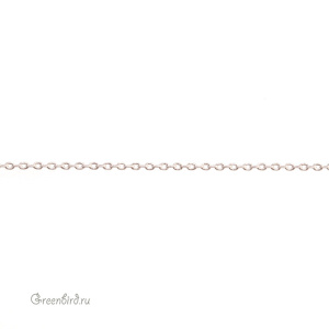 Цепочка тонкая 1,1 мм, матовый родий, 10 см (9A147), Корея