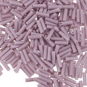 MIYUKI Bugle 6mm – Opaque Mauve (#410) MIYUKI Bugle 6mm – Opaque Mauve (#410)