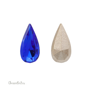 Swarovski 4322 Капля 10х5 мм, величественный синий (#296), 1 шт.