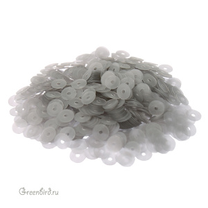 Пайетки 4мм плоские Grigio Chiaro (#916F)