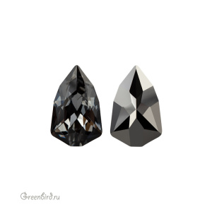 Swarovski 4707 Узкий триллиант 24x15,2 мм, серебряная ночь (#001SINI), 1 шт.