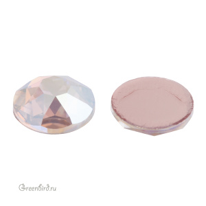 2078 Кристалл горячей фиксации Rose Flatback SS40 – Crystal Aurore Boreale (#001AB), 1шт.