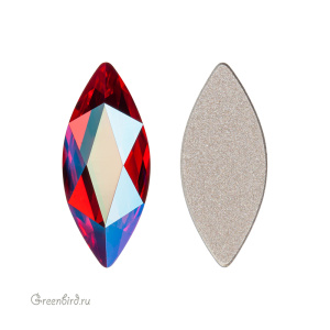 2201 Кристалл холодной фиксации Marquise 14x6 мм – Light Siam Shimmer (#227SHIM)