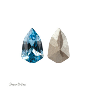 Swarovski 4707 Узкий триллиант 7,8x4,9 мм, аквамарин (#202), 1 шт.