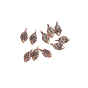 "Шелест листвы", подвеска, ант. бронза, 1 шт. (#3125)