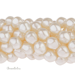 Swarovski 5841 Жемчуг барочный круглый 8 мм, кремовый (#620), 1 шт.