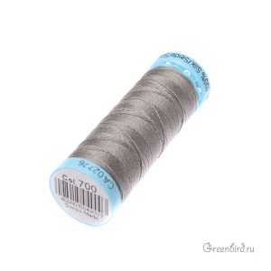Шелковая нить Gutermann S303, 100м, кварц (#700)