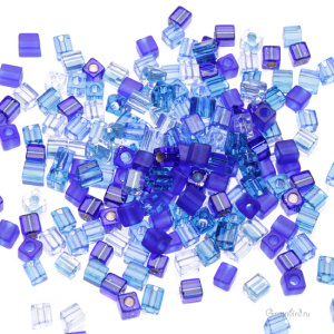 Бисер MIYUKI Cube 3 мм (#MIX02), 10 г