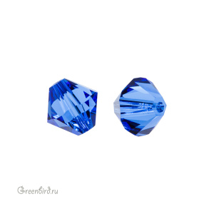 5328 Bicone 8mm – Sapphire (#206)