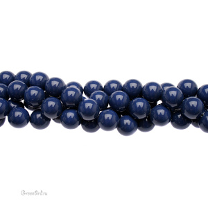 Swarovski 5810 Жемчуг 10 мм, темный лазурит (#719), уп. 10 шт.