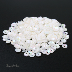 Пайетки LM Paris 4мм чаша 5001 (#LM19) Пайетки LM Paris 4мм чаша 5001 (#LM19)